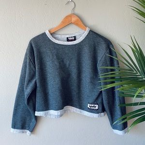 Vintage Highstep Athletique Cropped Sweatshirt
